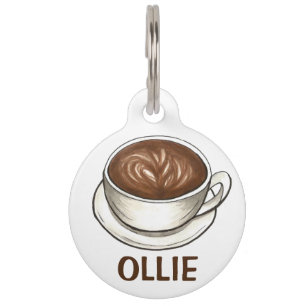 Médaillon Pour Animaux Tag Poignée de la coupe de café Seattle