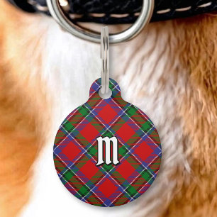 Médaillon Pour Animaux Tartan du Clan Sinclair