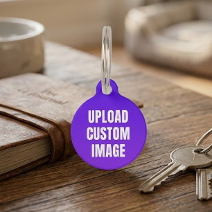Médaillon Pour Animaux Télécharger 2 Image personnalisée - Ajoutez la vôt