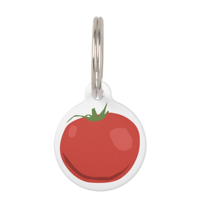 Médaillon Pour Animaux Tomate (Devant)