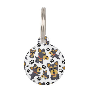 Médaillon Pour Animaux Tomboy Toy Yorkshire Yorkshire Terrier Chien chiot