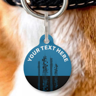 Médaillon Pour Animaux Tours de communication