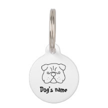 Un design de chien mignon simple et personnalisabl