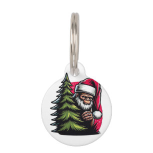 Médaillon Pour Animaux Un Noël à la pointe de la mer