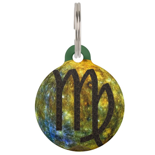 Médaillon Pour Animaux Virgo (Devant)