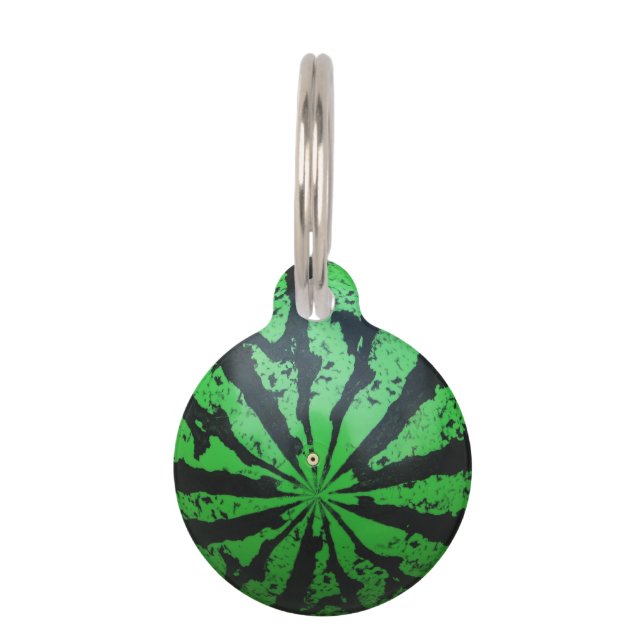 Médaillon Pour Animaux Watermelon Football / Soccer Ball (Devant)