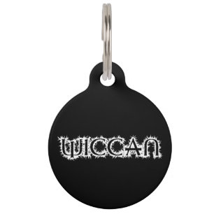 Médaillon Pour Animaux Wiccan