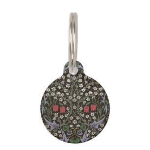 Médaillon Pour Animaux William Morris Blackthorn Tapisserie Florale
