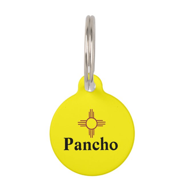 Médaillon Pour Animaux Zia Sun (Devant)