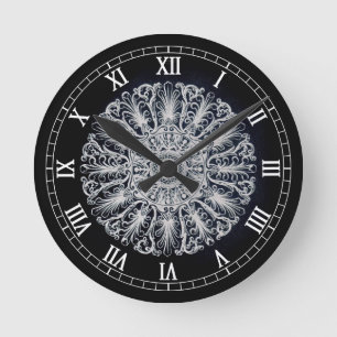 Médaillon victorien Horloge murale