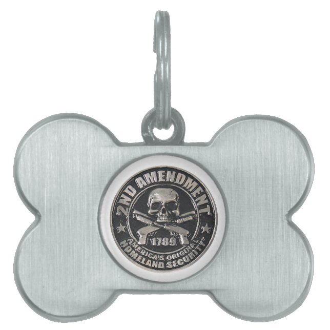 Médaillons Pour Animaux Domestiques 2ème Amendement Medal.png (Devant)