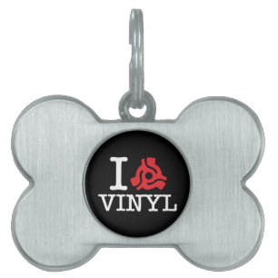Médaillons Pour Animaux Domestiques Adaptateur vinyle I 45