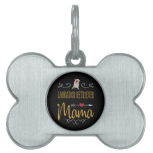 Médaillons Pour Animaux Domestiques Amoureux des chiens Maman de Labrador Retriever