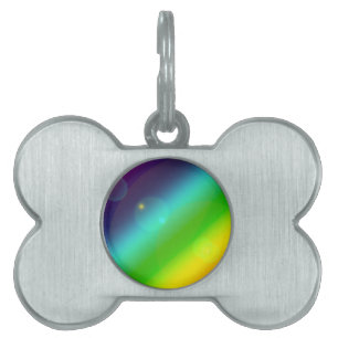 Médaillons Pour Animaux Domestiques arc en ciel