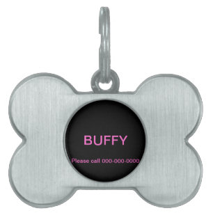 Médaillons Pour Animaux Domestiques Balise Buffy