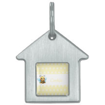 Balise pour animal de compagnie encadrée