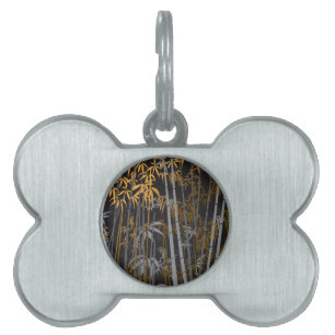 Médaillons Pour Animaux Domestiques Bambou 4
