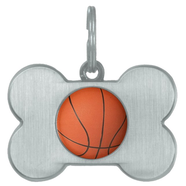 Médaillons Pour Animaux Domestiques Basket (Devant)