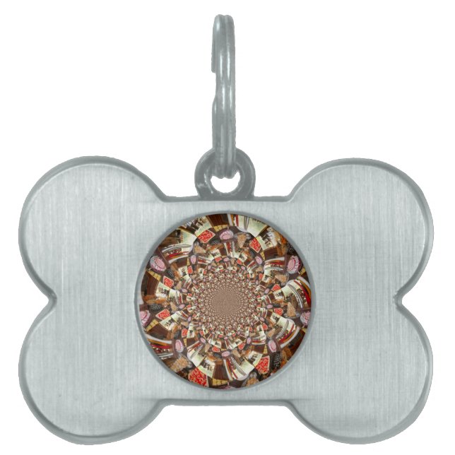 Médaillons Pour Animaux Domestiques Beaux gâteaux et desserts (Devant)