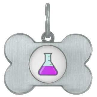 Médaillons Pour Animaux Domestiques Becher de la Science de chimie