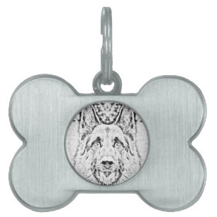 Médaillons Pour Animaux Domestiques Berger allemand