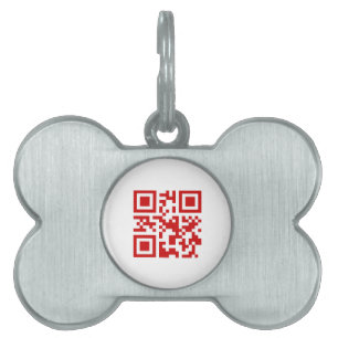 Médaillons Pour Animaux Domestiques Bonne année ! — Code QR