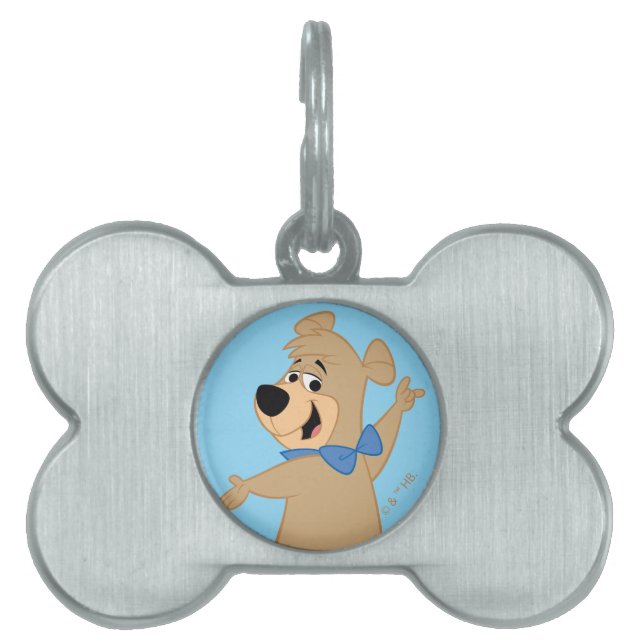Médaillons Pour Animaux Domestiques Boo Boo Bear Armoiries Large (Devant)