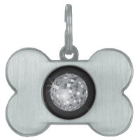 boule disco argent