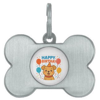 Médaillons Pour Animaux Domestiques Cadeau d'anniversaire de chien pour les amoureux d