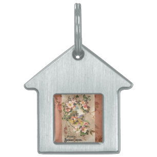 Médaillons Pour Animaux Domestiques Carte d'anniversaire vintage