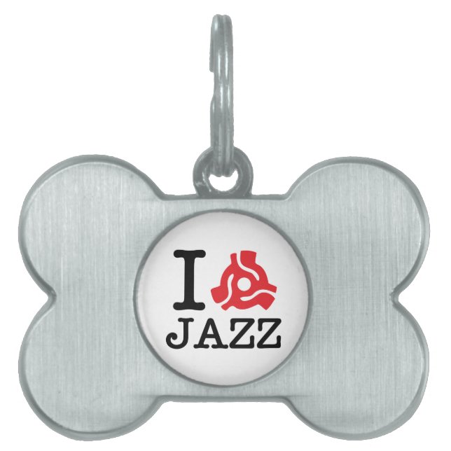 Médaillons Pour Animaux Domestiques Carte I 45 Jazz (Devant)