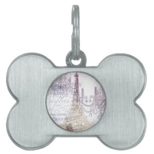 Médaillons Pour Animaux Domestiques chandelier paris tour eiffel