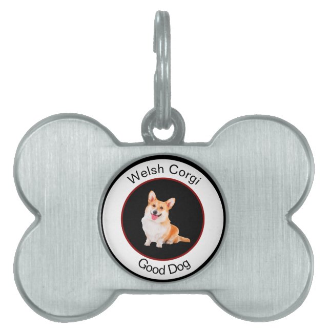 Médaillons Pour Animaux Domestiques Chien animal Tags Nom du chien (Devant)