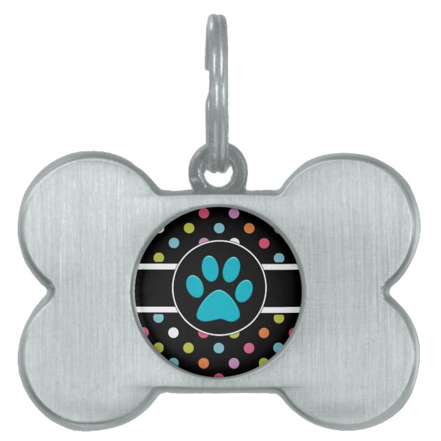 Médaillons Pour Animaux Domestiques Chien animal Tags Nom du chien (Devant)