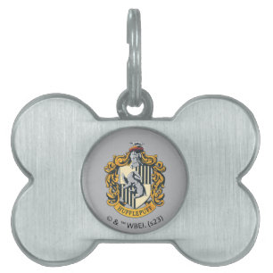 Médaillons Pour Animaux Domestiques Cimier de Hufflepuff