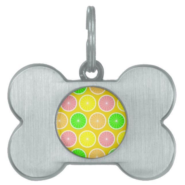 Médaillons Pour Animaux Domestiques Citrus (Devant)