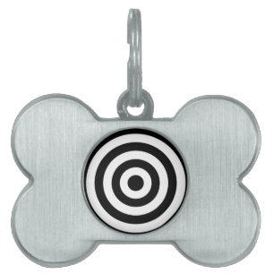Médaillons Pour Animaux Domestiques Conception Bullseye