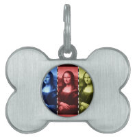 Couleurs primaires Mona Lisa Poster de animal