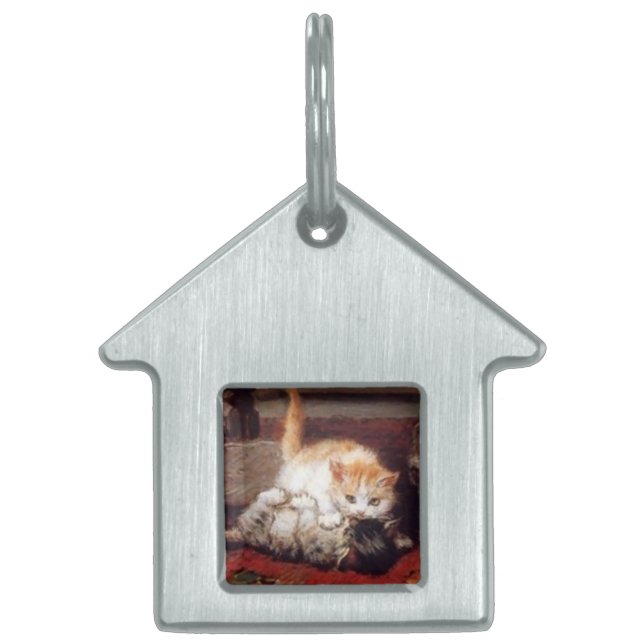 Médaillons Pour Animaux Domestiques CUISINE Réveil (Devant)