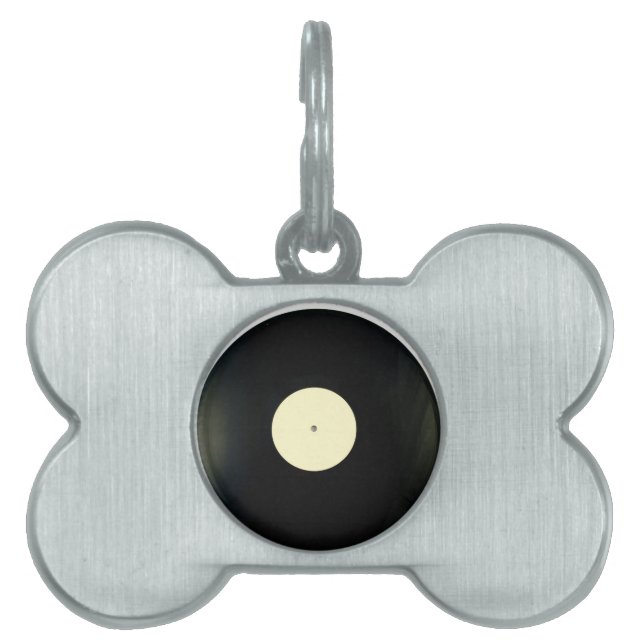 Médaillons Pour Animaux Domestiques Disque vinyle (Devant)