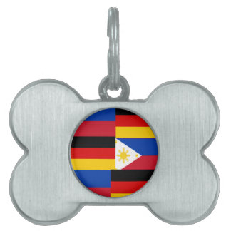 MÉDAILLONS POUR ANIMAUX DOMESTIQUES FILIPINO-ALLEMAND