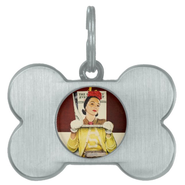 Médaillons Pour Animaux Domestiques Fille de couverture (Devant)