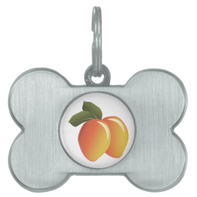 Médaillons Pour Animaux Domestiques Fruit de mangue (Devant)