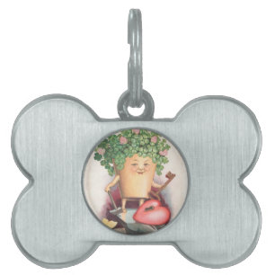 Médaillons Pour Animaux Domestiques Jour de Saint Patrick