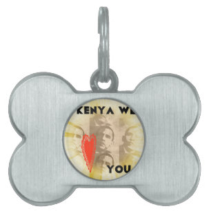 Médaillons Pour Animaux Domestiques Kenya We Lovely You Perspective Art Design