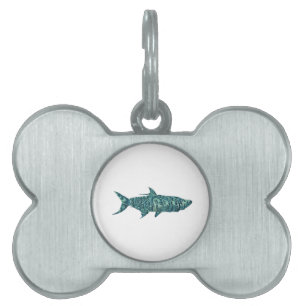 MÉDAILLONS POUR ANIMAUX DOMESTIQUES LA GRÈVE DE TARPON