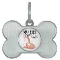 Le cerf de bois Doe et le bébé Fawn Mon Gigi m'aim