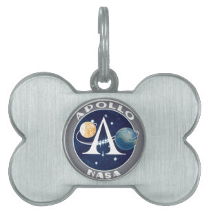 Médaillons Pour Animaux Domestiques Logo de programme Apollo