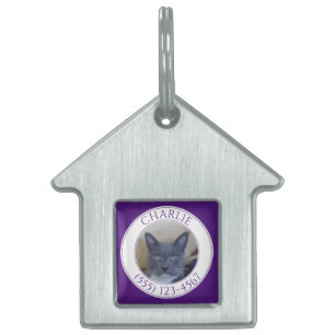 Médaillons Pour Animaux Domestiques Maison PET LOVE Insigne pour animaux de compagnie