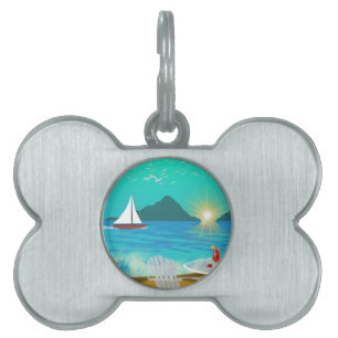 Médaillons Pour Animaux Domestiques Margaritaville